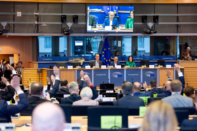 Fotogrāfija 1: ITRE committee: Vote on European Defence Indusry Programme (EDIP) and on Gas storage-securing gas supplies ahead of winter