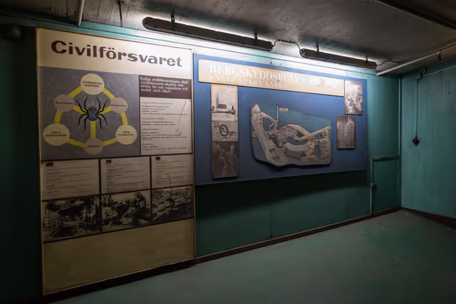 Billede 36: Visit with the Swedish Civil Contingencies Agency to a Civil Bomb Shelter as a part of the European Union’s “Preparedness Union Strategy”