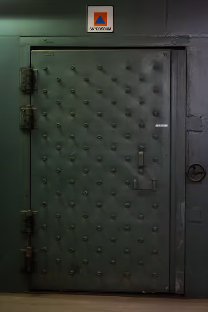 Billede 34: Visit with the Swedish Civil Contingencies Agency to a Civil Bomb Shelter as a part of the European Union’s “Preparedness Union Strategy”