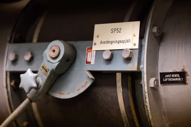 Billede 8: Visit with the Swedish Civil Contingencies Agency to a Civil Bomb Shelter as a part of the European Union’s “Preparedness Union Strategy”