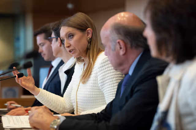 Fotogrāfija 21: ECON - Exchange of views following the presentation of the 2024 Annual Report by ECB Vice-President, Luis De Guindos