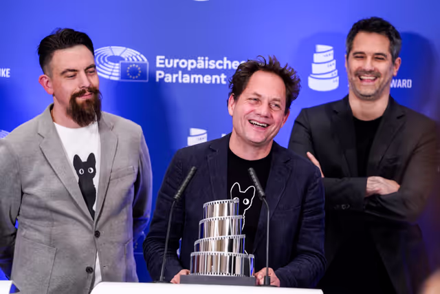 Foto 10: Press conference of  LUX Audience Award 2025 laureate