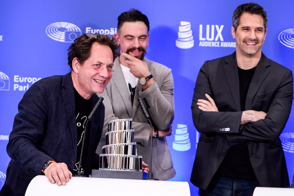 Press conference of  LUX Audience Award 2025 laureate