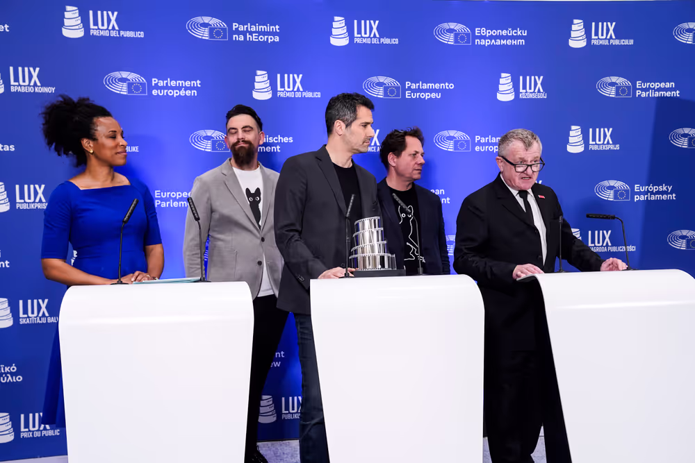 Press conference of  LUX Audience Award 2025 laureate