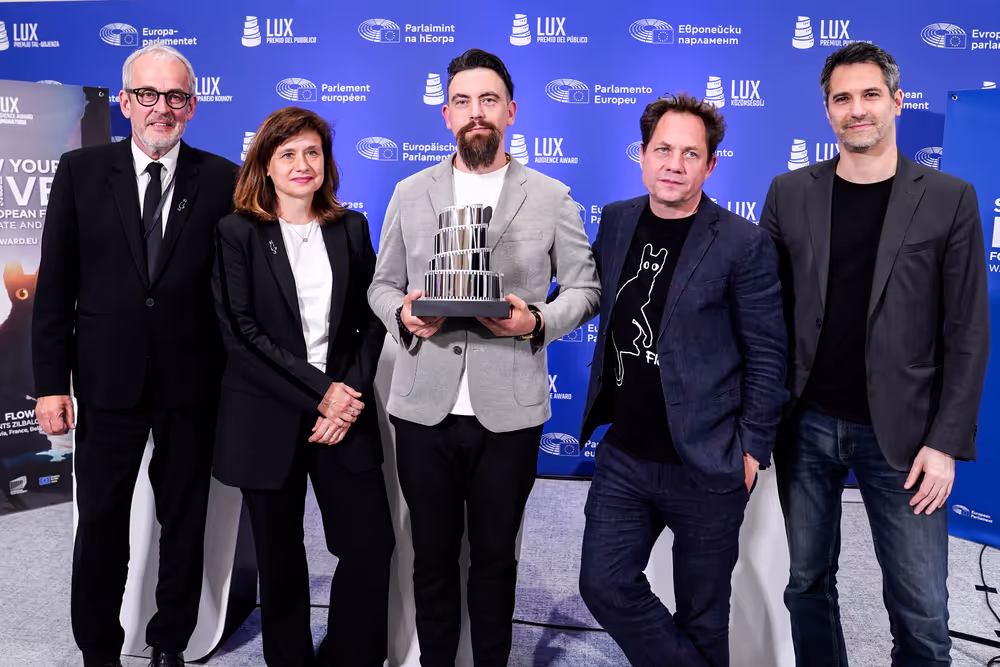 Press conference of  LUX Audience Award 2025 laureate