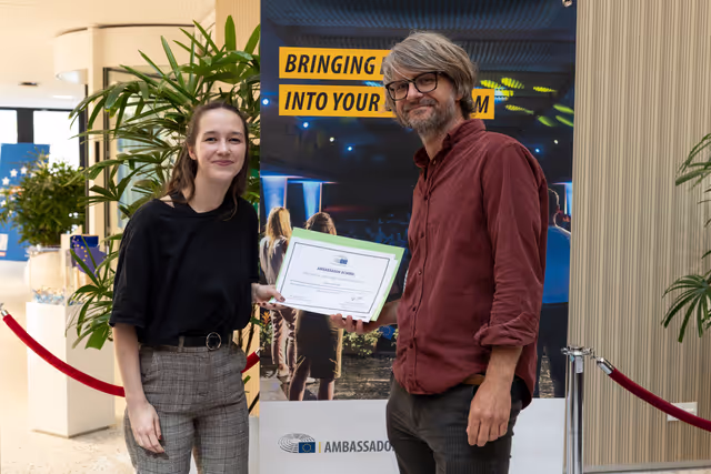 Foto 27: LUX Audience Award 2025 - Youth Seminar with European Parliament Ambassador School teachers and students