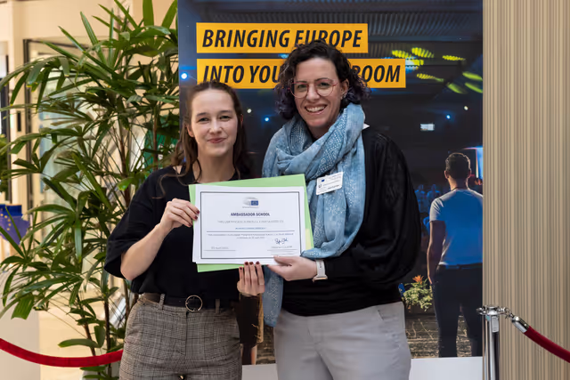 Foto 25: LUX Audience Award 2025 - Youth Seminar with European Parliament Ambassador School teachers and students