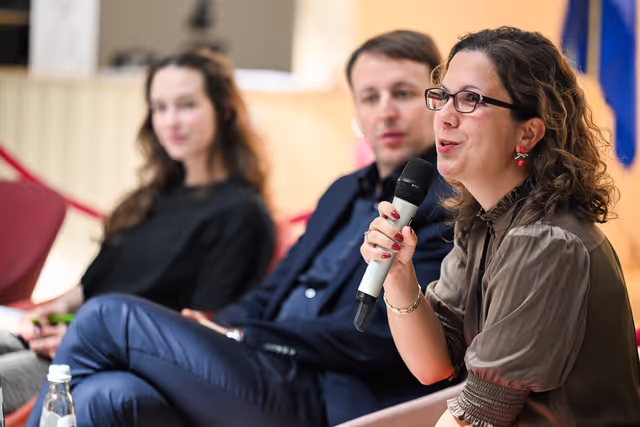 Foto 43: LUX Audience Award 2025 - Youth Seminar with European Parliament Ambassador School teachers and students