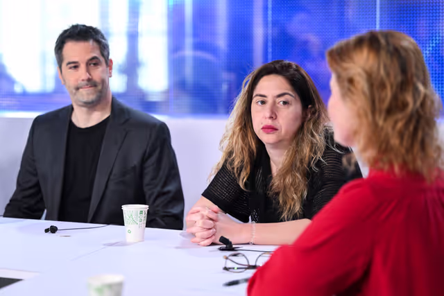 Fotogrāfija 31: LUX Audience Award 2025 - Exchanges among film representatives by Euronews