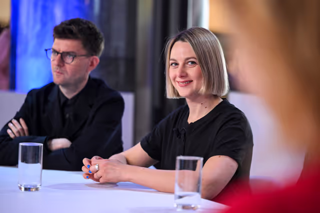 Fotogrāfija 27: LUX Audience Award 2025 - Exchanges among film representatives by Euronews