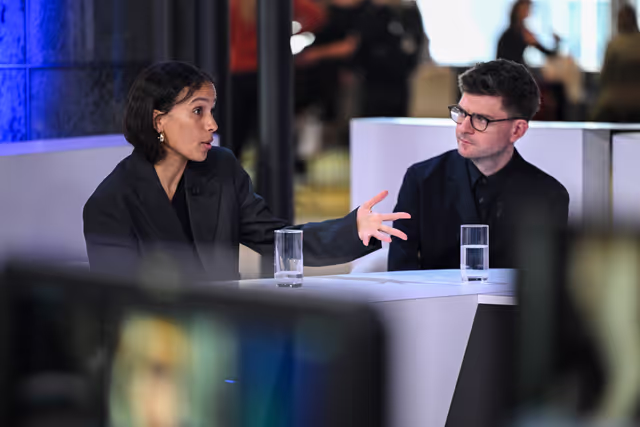 Fotogrāfija 3: LUX Audience Award 2025 - Exchanges among film representatives by Euronews