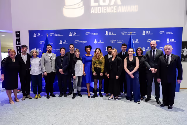 Fotografie 3: LUX Audience Award 2025 - Arrival of guests