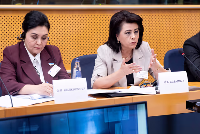 Foto 2: Workshop on Gender-Sensitive Parliaments - Inter Pares Partnership with the Oliy Majlis of the Republic of Uzbekistan