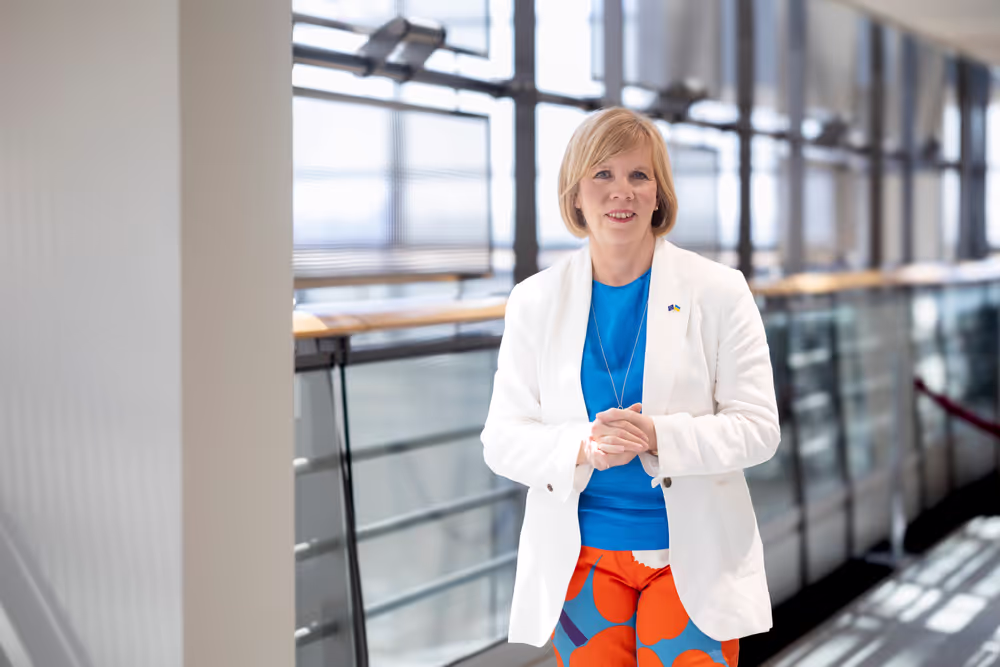 Anna Maja HENRIKSSON in the EP in Brussels