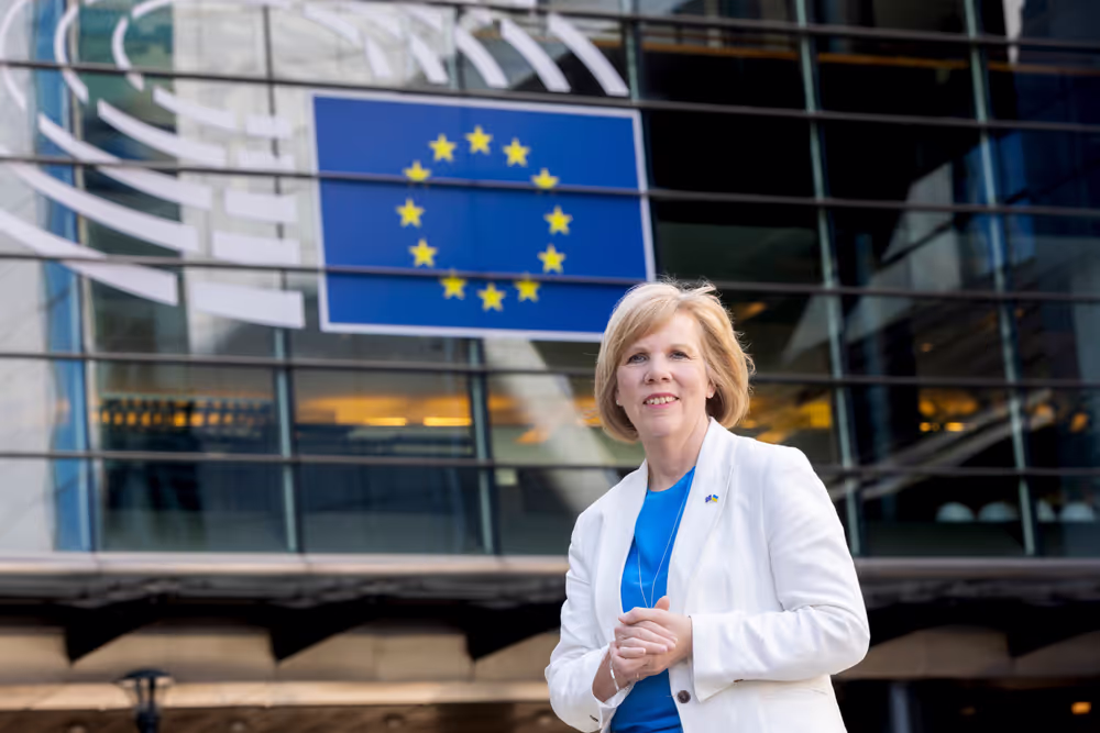 Anna Maja HENRIKSSON in the EP in Brussels