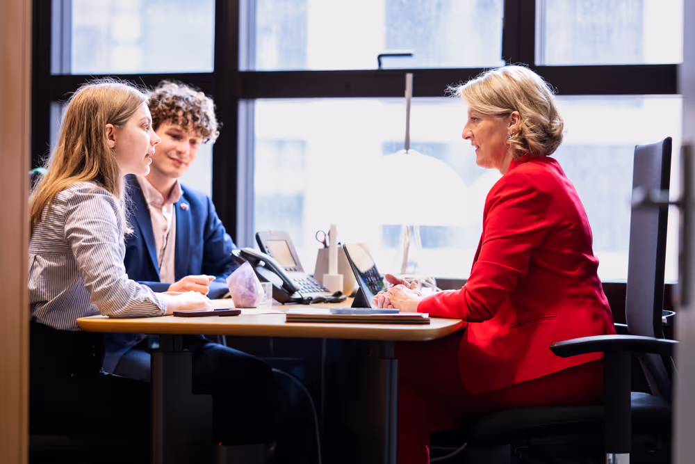 Evelyn REGNER in the EP in Strasbourg