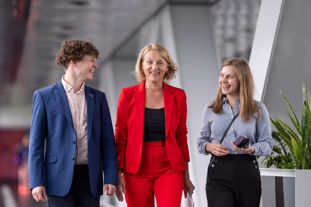 Evelyn REGNER in the EP in Strasbourg