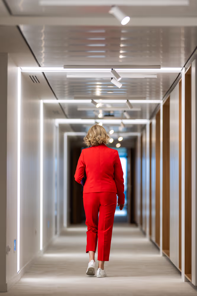 Evelyn REGNER in the EP in Strasbourg