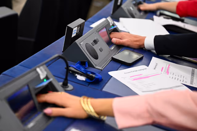 Foto 12: EP Plenary session - Voting session