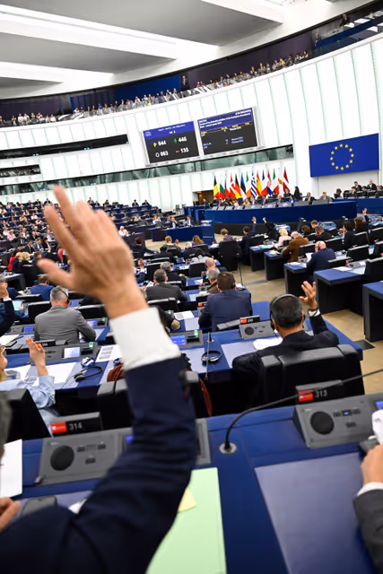 Foto 3: EP Plenary session - Voting session