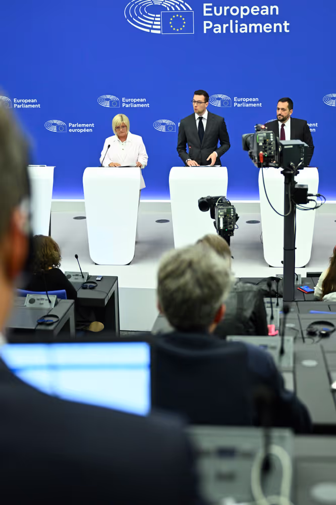 Press briefing Patriots for Europe