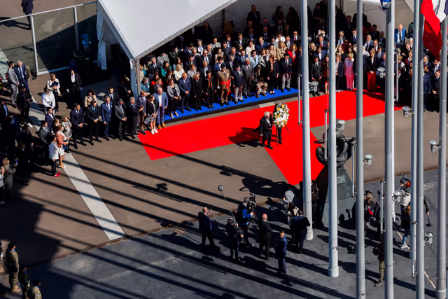 Billede 21: Commemoration of the 80th anniversary of the end of World War II in Europe - Wreath Laying Ceremony