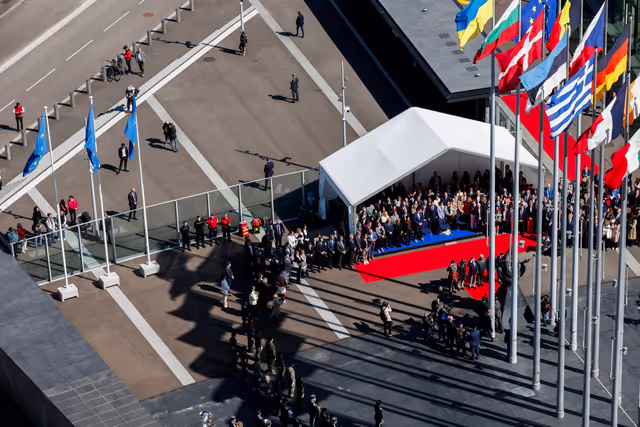 Billede 16: Commemoration of the 80th anniversary of the end of World War II in Europe - Wreath Laying Ceremony