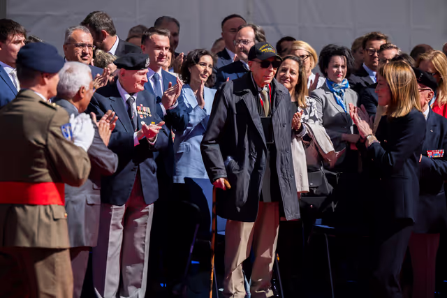 Billede 11: Commemoration of the 80th anniversary of the end of World War II in Europe - Wreath Laying Ceremony