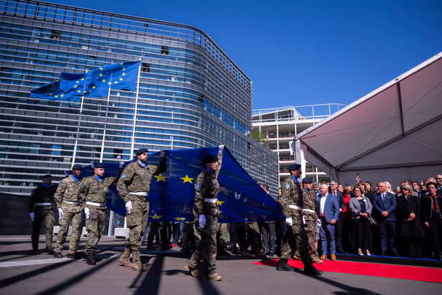 Billede 33: Commemoration of the 80th anniversary of the end of World War II in Europe - Wreath Laying Ceremony