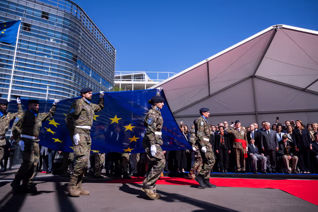 Commemoration of the 80th anniversary of the end of World War II in Europe - Wreath Laying Ceremony