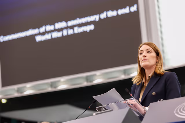 Photo 5: EP Plenary session - Commemoration 80th anniversary end of World War II in Europe
