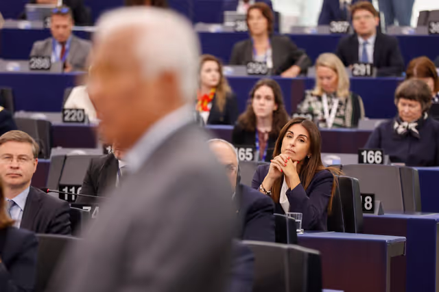 Снимка 46: EP Plenary session - Commemoration 80th anniversary end of World War II in Europe