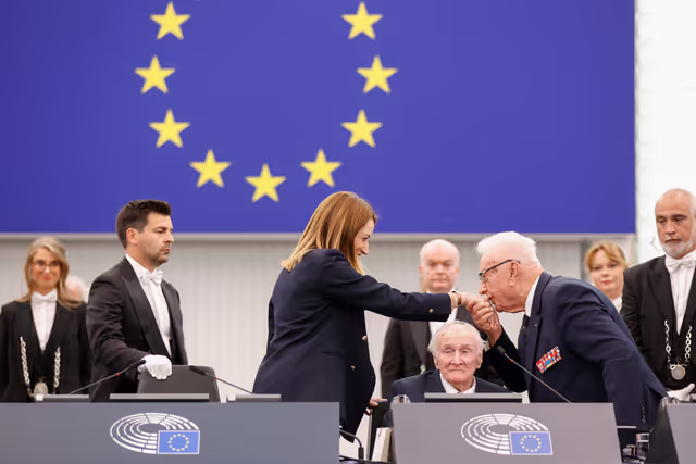 Снимка 20: EP Plenary session - Commemoration 80th anniversary end of World War II in Europe