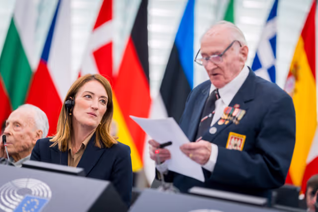 Photo 30: EP Plenary session - Commemoration 80th anniversary end of World War II in Europe