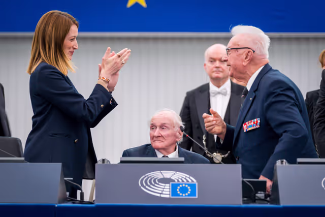 Photo 24: EP Plenary session - Commemoration 80th anniversary end of World War II in Europe
