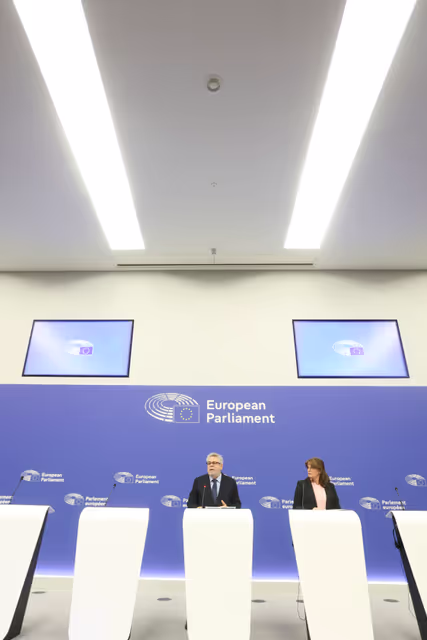 Fotografija 3: Press conference on the 2023 and 2024 Commission reports on Türkiye