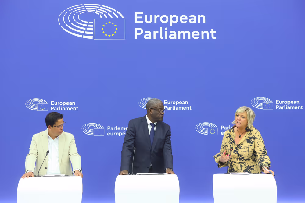 Press conference on combating sexual violence in the DRC and beyond