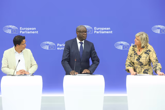 Fotografie 17: Press conference on combating sexual violence in the DRC and beyond