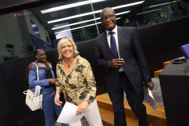 Fotografie 22: Press conference on combating sexual violence in the DRC and beyond