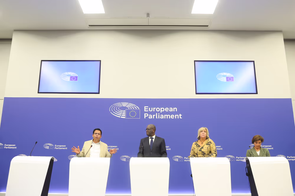 Press conference on combating sexual violence in the DRC and beyond