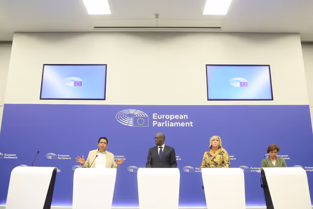 Press conference on combating sexual violence in the DRC and beyond