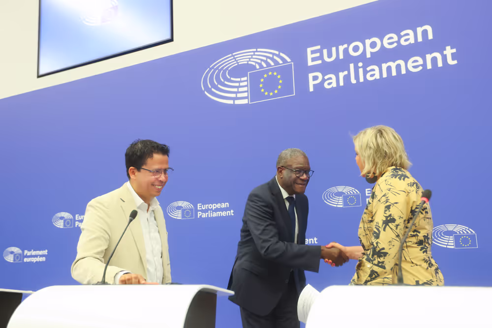 Press conference on combating sexual violence in the DRC and beyond