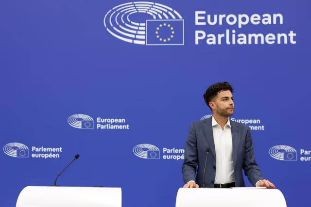 Photo 12: Press conference on the European Water Resilience Strategy