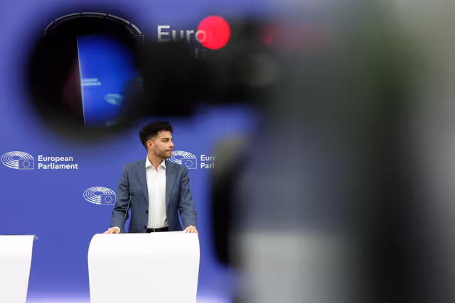 Photo 10: Press conference on the European Water Resilience Strategy