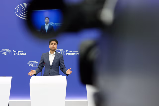 Photo 11: Press conference on the European Water Resilience Strategy