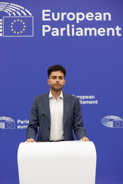 Photo 14: Press conference on the European Water Resilience Strategy