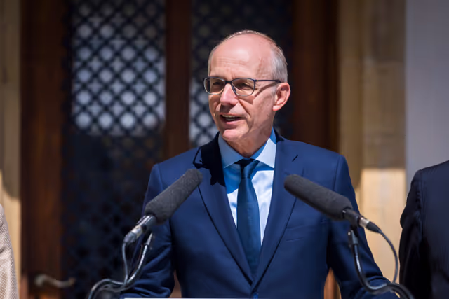 Fotografija 10: Europe day - 75th Anniversary of the Schuman Declaration Luxembourg with Luc FRIEDEN, Luxembourgish Prime Minister, Roberta METSOLA, EP President, António COSTA, President of the European Council and Ursula von der LEYEN, President of the European Commission