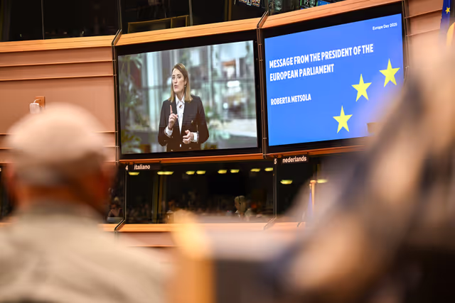 Fotografia 1: Europe Day 2025 in Brussels