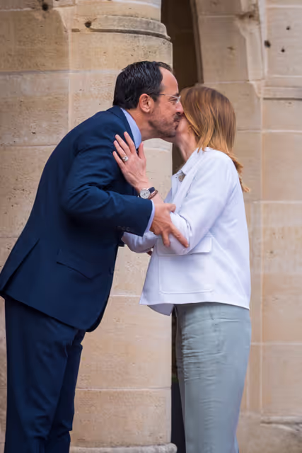 Fotografi 10: Official visit by Roberta METSOLA, EP President to Nicosia (Cyprus) - Meeting with Nikos CHRISTODOULIDES, President of Cyprus