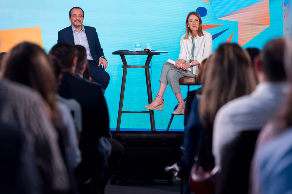 Official visit by Roberta METSOLA, EP President to Nicosia (Cyprus) - Participation in ‘Your Europe, Your Future: A dialogue with youth’ together with Nikos CHRISTODOULIDES, President of Cyprus